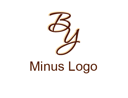 letters B and Y