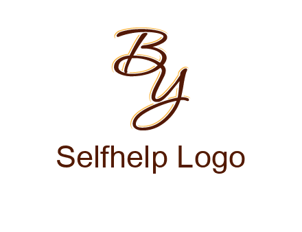 letters B and Y