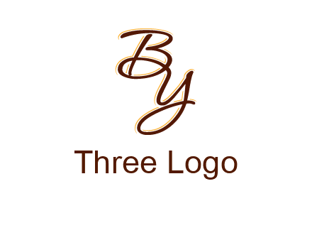 letters B and Y