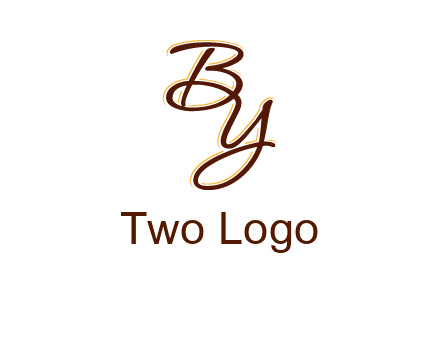 letters B and Y