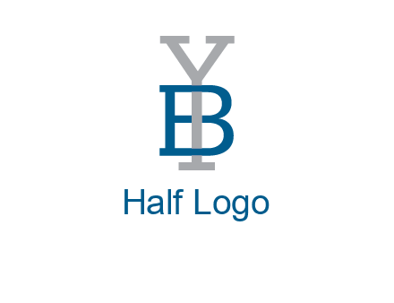 letter B tangled with Y