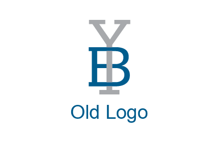 letter B tangled with Y