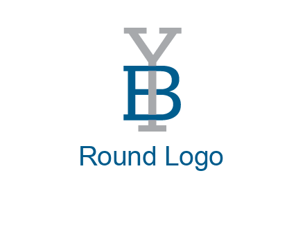 letter B tangled with Y