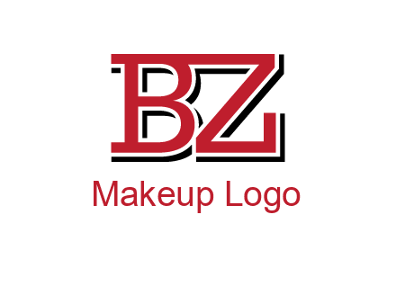 letters B and Z logo