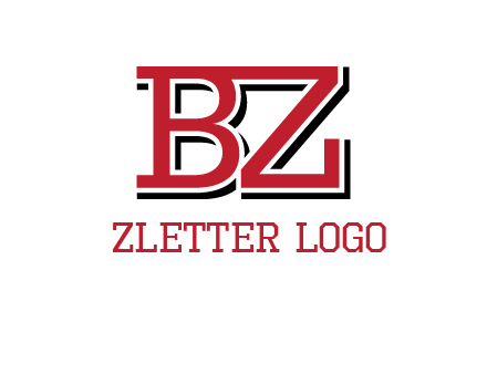 letters B and Z logo