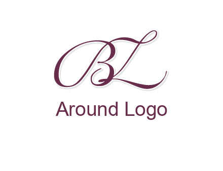 letters B, L and Z