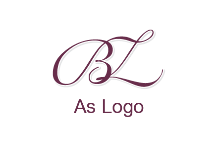 letters B, L and Z