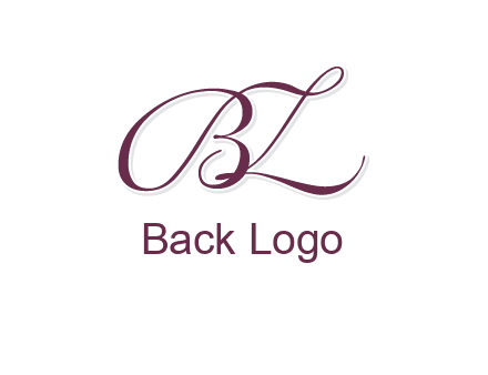 letters B, L and Z