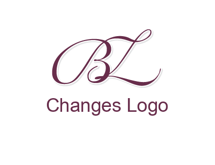 letters B, L and Z