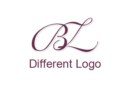 letters B, L and Z