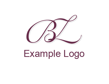 letters B, L and Z