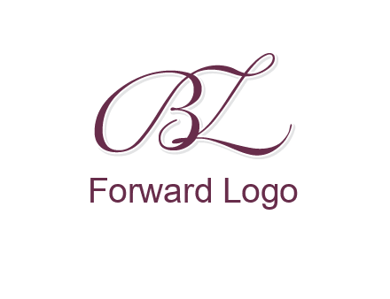 letters B, L and Z