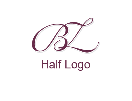 letters B, L and Z