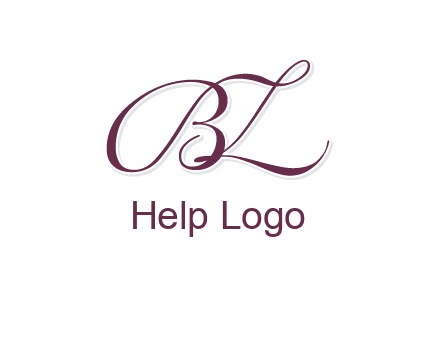 letters B, L and Z