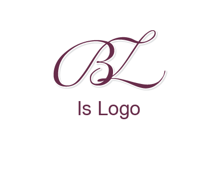 letters B, L and Z