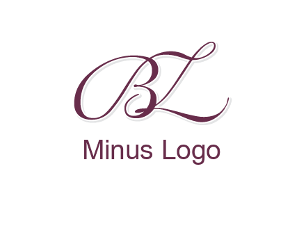 letters B, L and Z