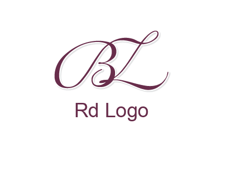 letters B, L and Z
