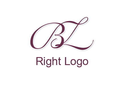 letters B, L and Z