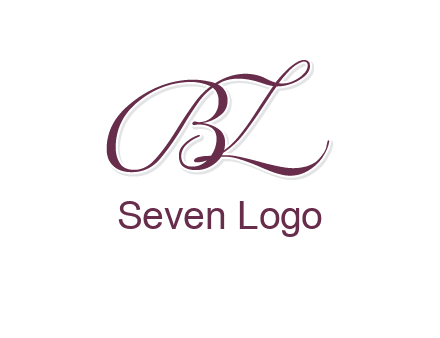 letters B, L and Z