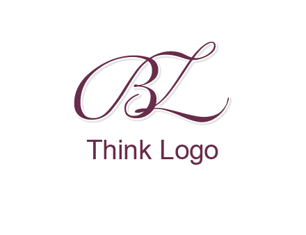 letters B, L and Z