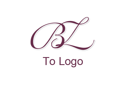 letters B, L and Z