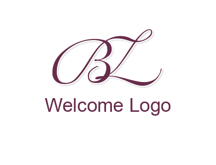 letters B, L and Z