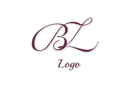 letters B, L and Z