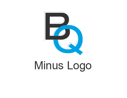 letter B linked with Q