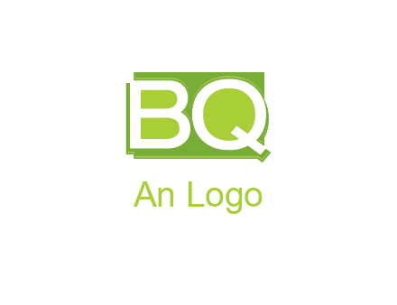 letters B and Q