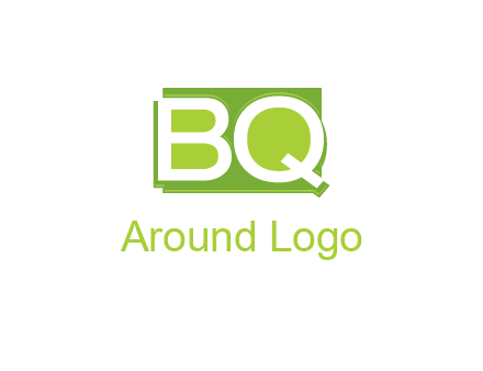 letters B and Q
