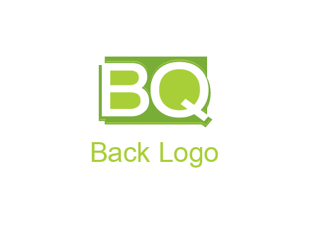 letters B and Q