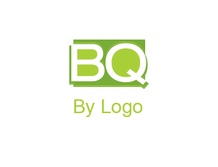 letters B and Q