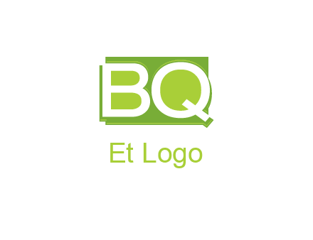 letters B and Q