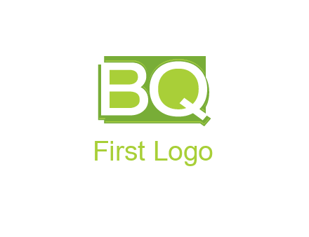 letters B and Q