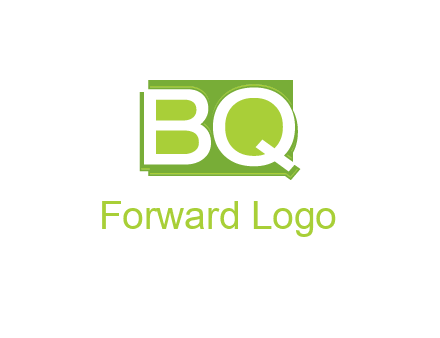 letters B and Q