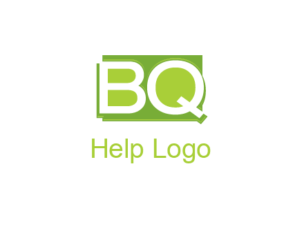 letters B and Q