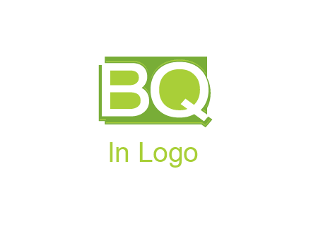 letters B and Q
