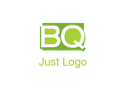 letters B and Q