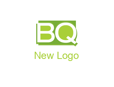 letters B and Q