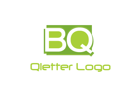 letters B and Q
