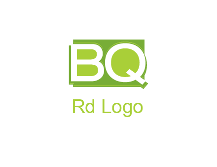 letters B and Q