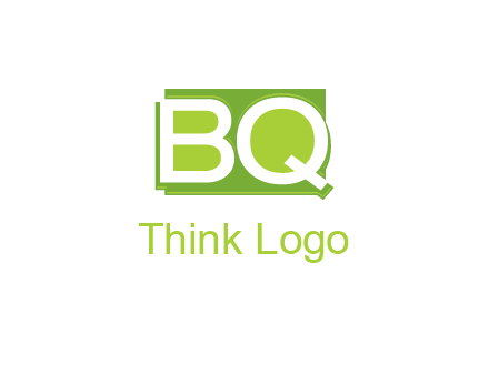 letters B and Q
