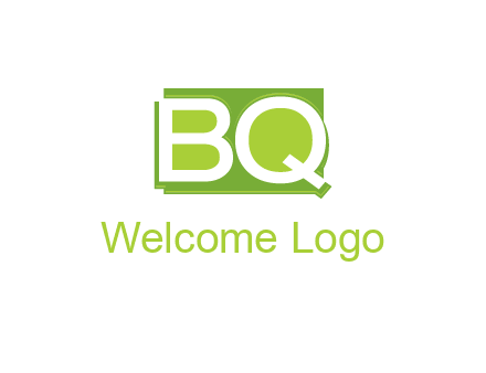 letters B and Q