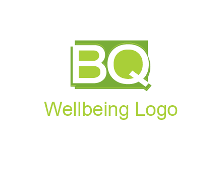 letters B and Q