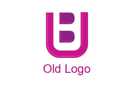 letter B inside letter U