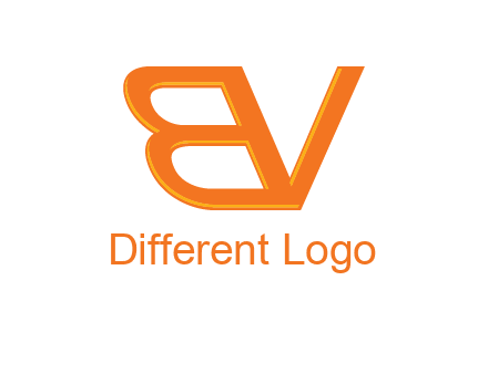 letter B and letter V joined together