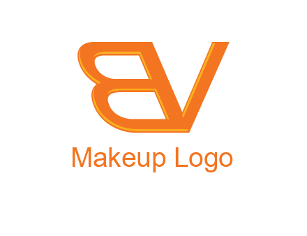 letter B and letter V joined together