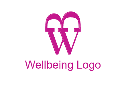 letter B and letter W in serif font joined together 