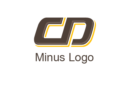 letter C and D forming sideways letter S