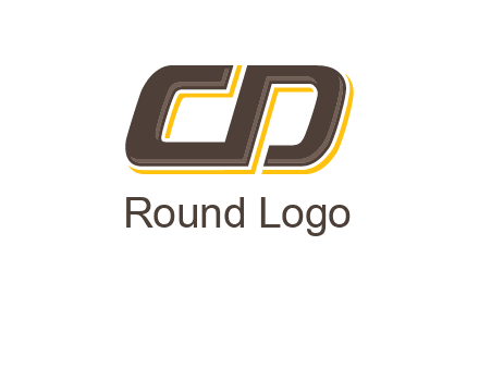 letter C and D forming sideways letter S